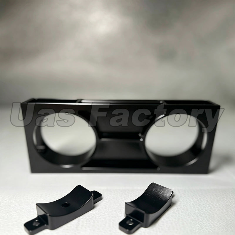 60mm Dual-Tube Mounting Bracket for Camera Body, Arm Clamp, 6061 Aerospace-Grade Aluminum