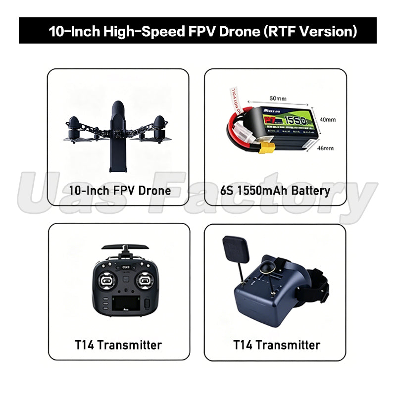 AI-Powered High-Speed FPV Racing Drone 5 / 7 / 10inch