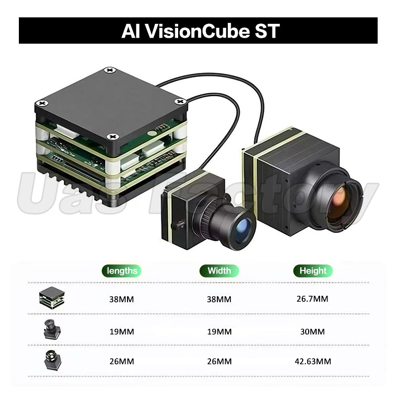 AI VisionCube Series FPV Camera Module for Drones with Auto Tracking
