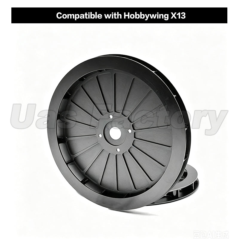 Drone Motor Cooling Plate—Compatible with H13 and Hobbywing X13 Motors; Reduces Temperature by 15–20 degrees Celsius