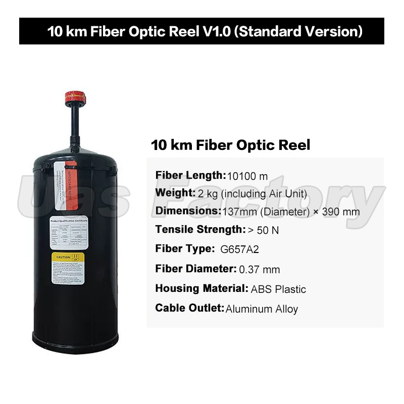 FPV Fiber Optic Communication & Video Transmission Module for RC Drones V1.0