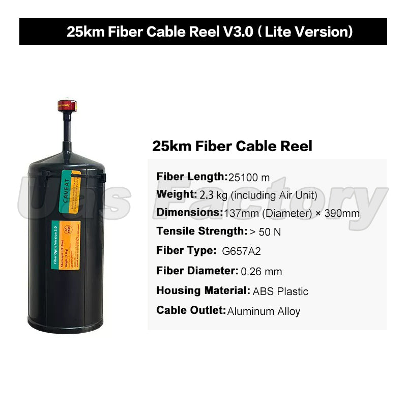 FPV Fiber Optic Communication & Video Transmission Module for RC Drones V2.0/3.0