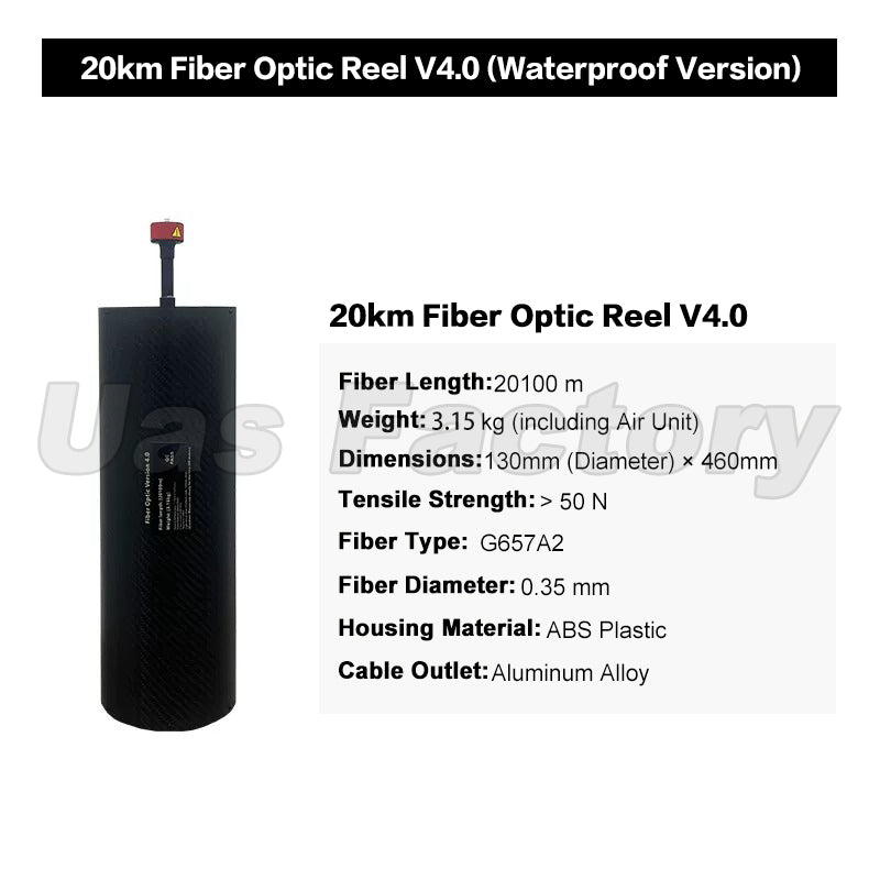 FPV Fiber Optic Communication & Video Transmission Module for RC Drones V4.0