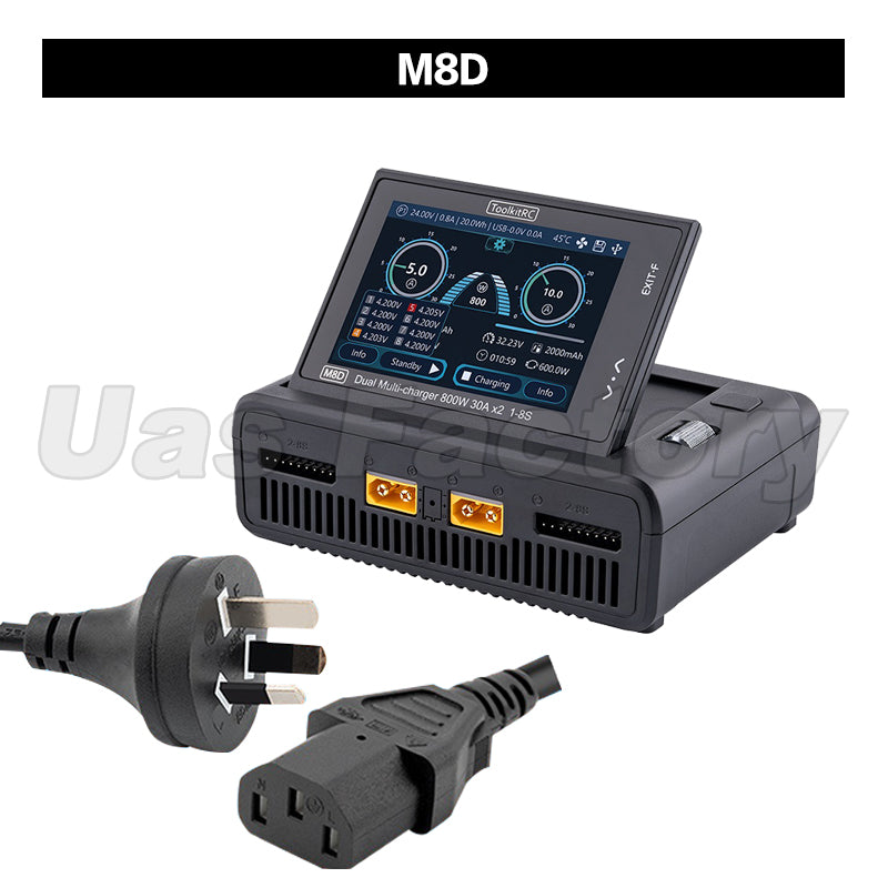 ToolkitRC M8D Touch Screen Charger