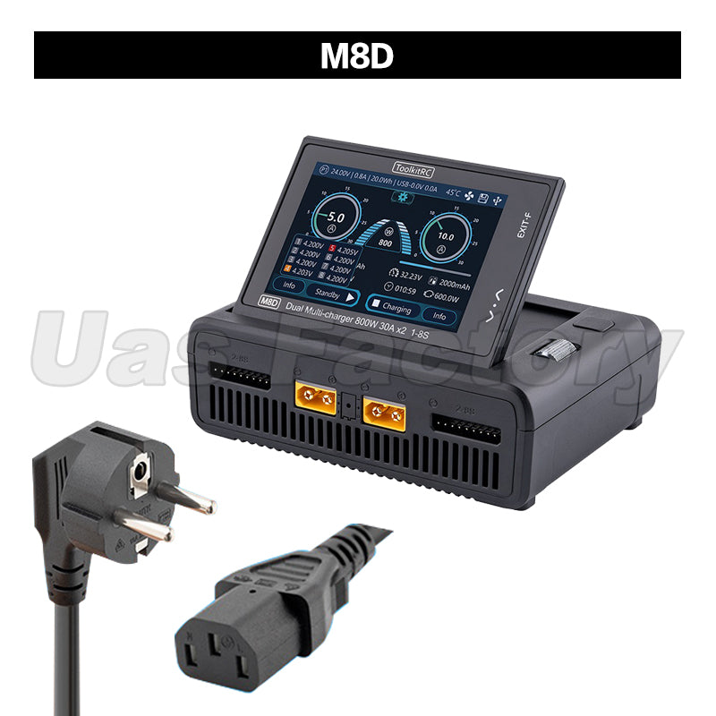 ToolkitRC M8D Touch Screen Charger