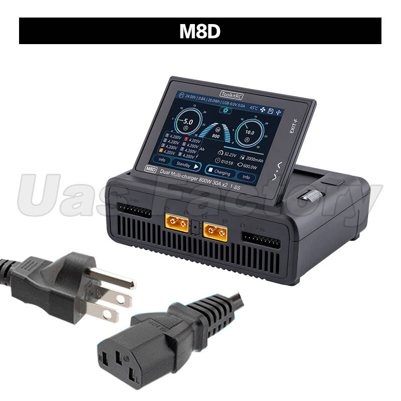 ToolkitRC M8D Touch Screen Charger