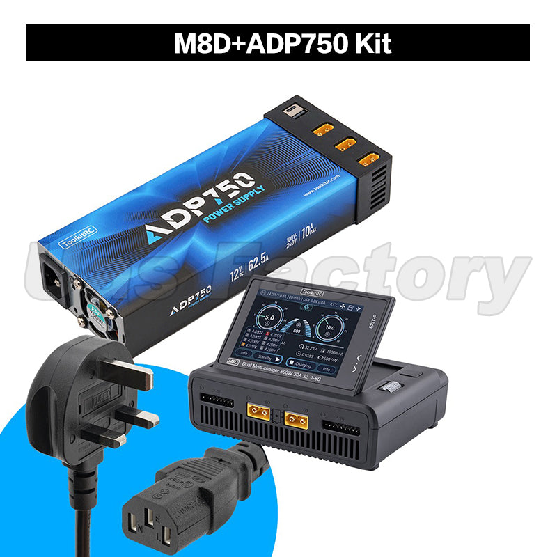 ToolkitRC M8D Touch Screen Charger