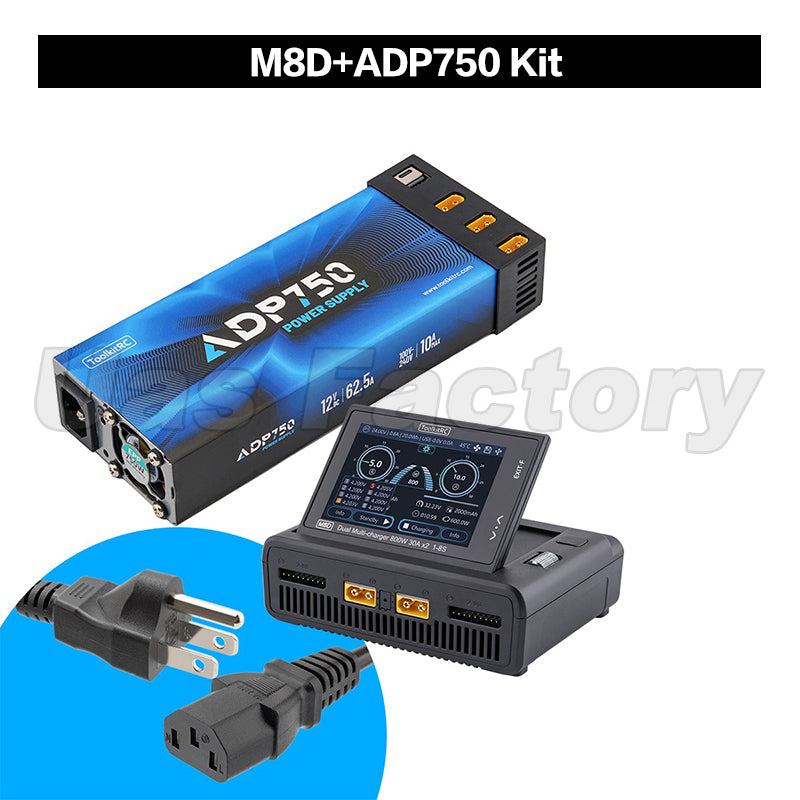 ToolkitRC M8D Touch Screen Charger