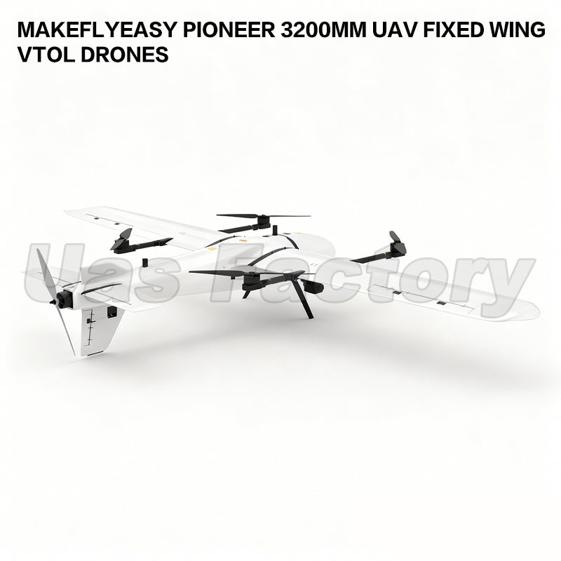 Makeflyeasy Pioneer 3200mm UAV Fixed Wing VTOL Drones