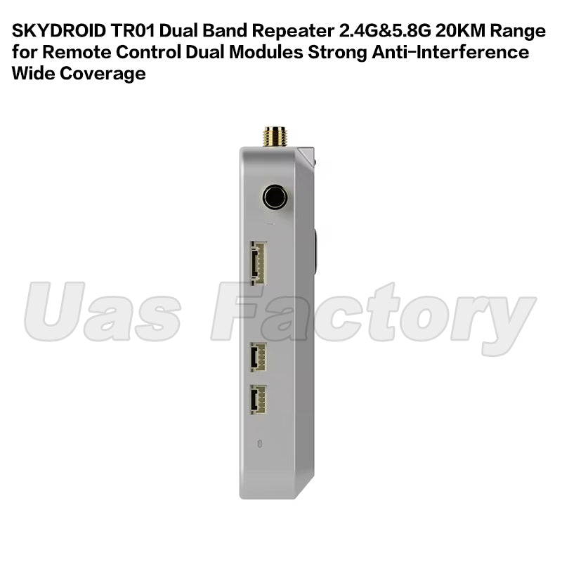 SKYDROID TR01 Dual Band Repeater 2.4G&5.8G 20KM Range for Remote Control Dual Modules Strong Anti-Interference Wide Coverage