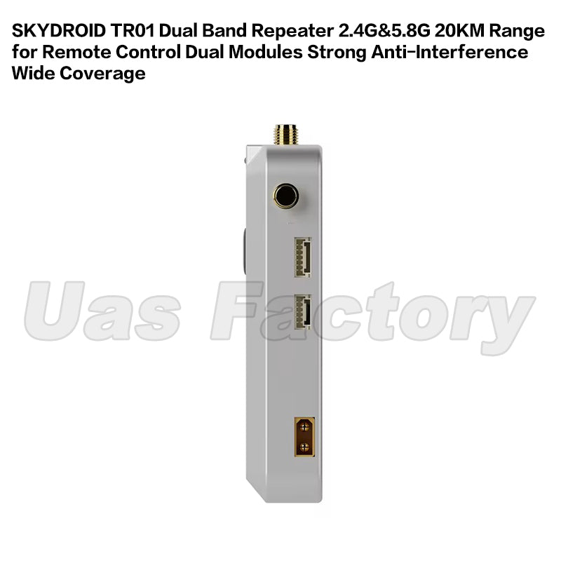 SKYDROID TR01 Dual Band Repeater 2.4G&5.8G 20KM Range for Remote Control Dual Modules Strong Anti-Interference Wide Coverage
