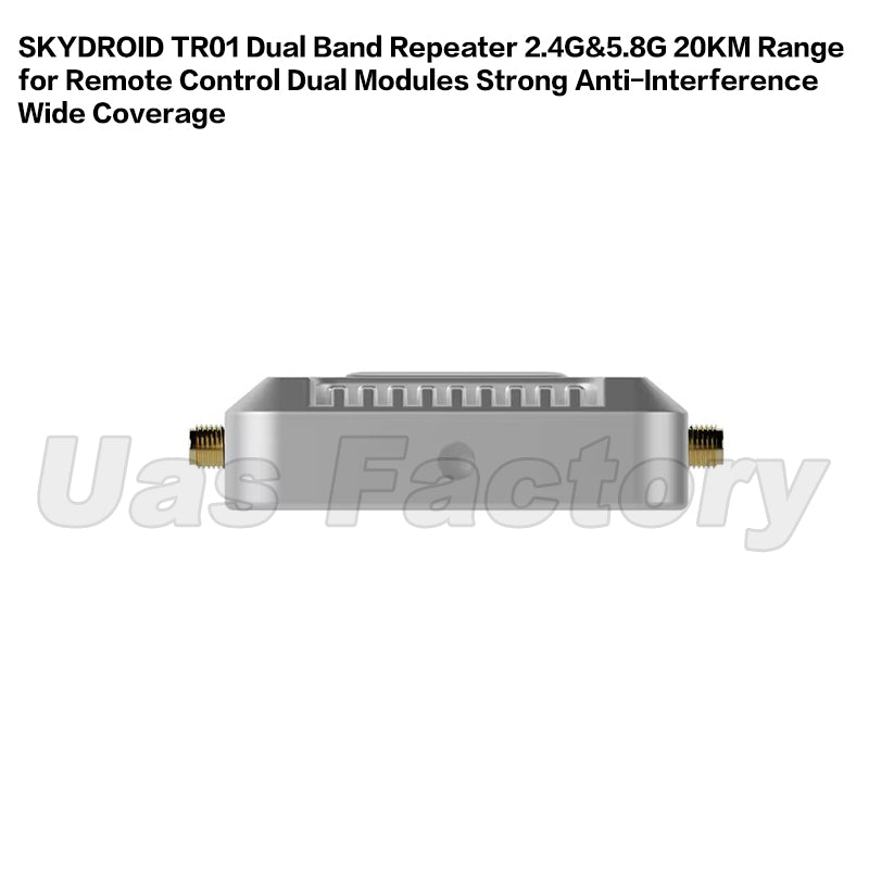 SKYDROID TR01 Dual Band Repeater 2.4G&5.8G 20KM Range for Remote Control Dual Modules Strong Anti-Interference Wide Coverage