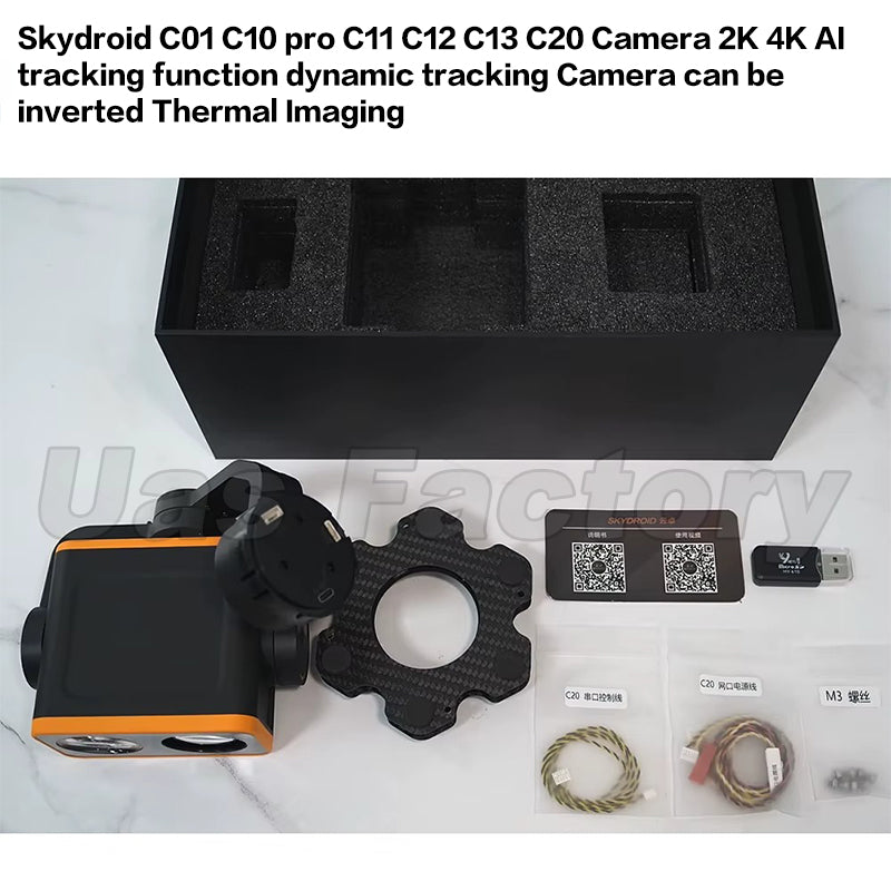 Skydroid C01 C10 pro C11 C12 C13 C20 Camera 2K 4K AI tracking function dynamic tracking Camera can be inverted Thermal Imaging