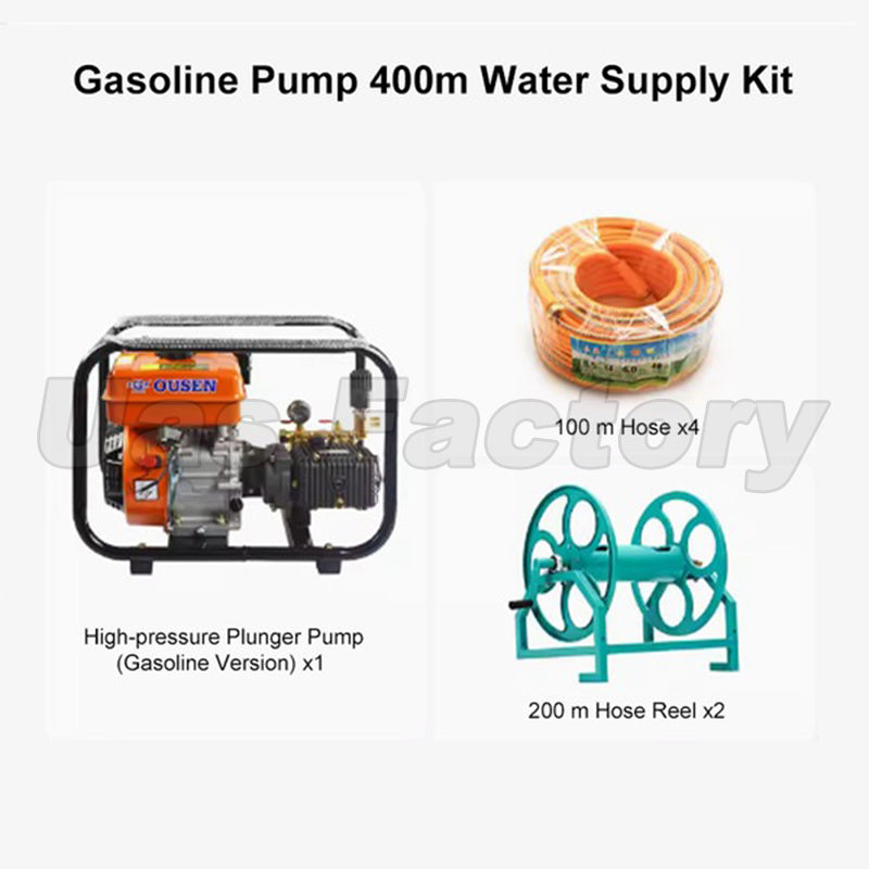 Water Supply Kits and Accessories for SolarGlide X7-120 Solar Panel Cleaning Robot