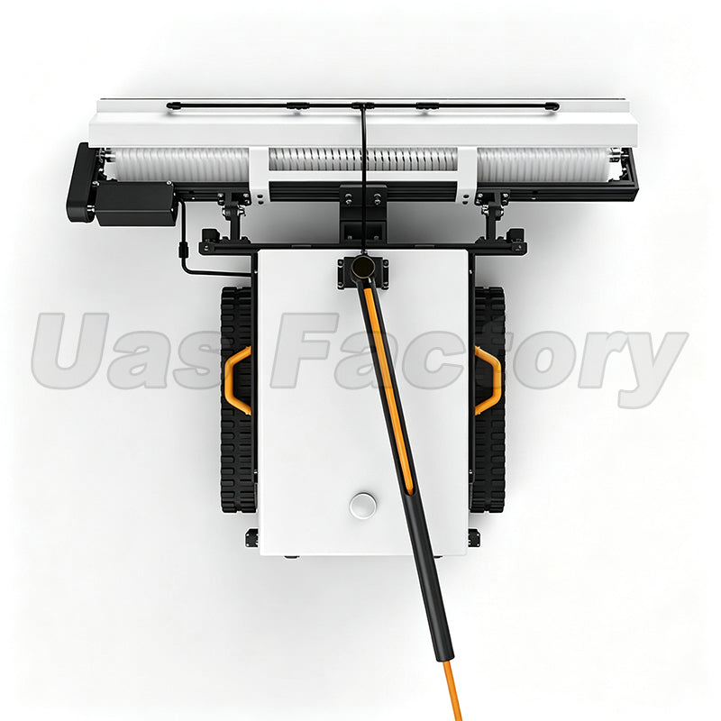 Solar Panel Cleaning Robot SolarGlide X7-120 Crawler-Type Remote-Controlled
