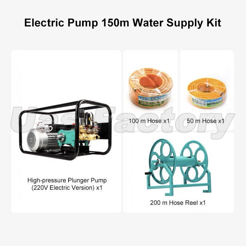 Water Supply Kits and Accessories for SolarGlide X7-120 Solar Panel Cleaning Robot