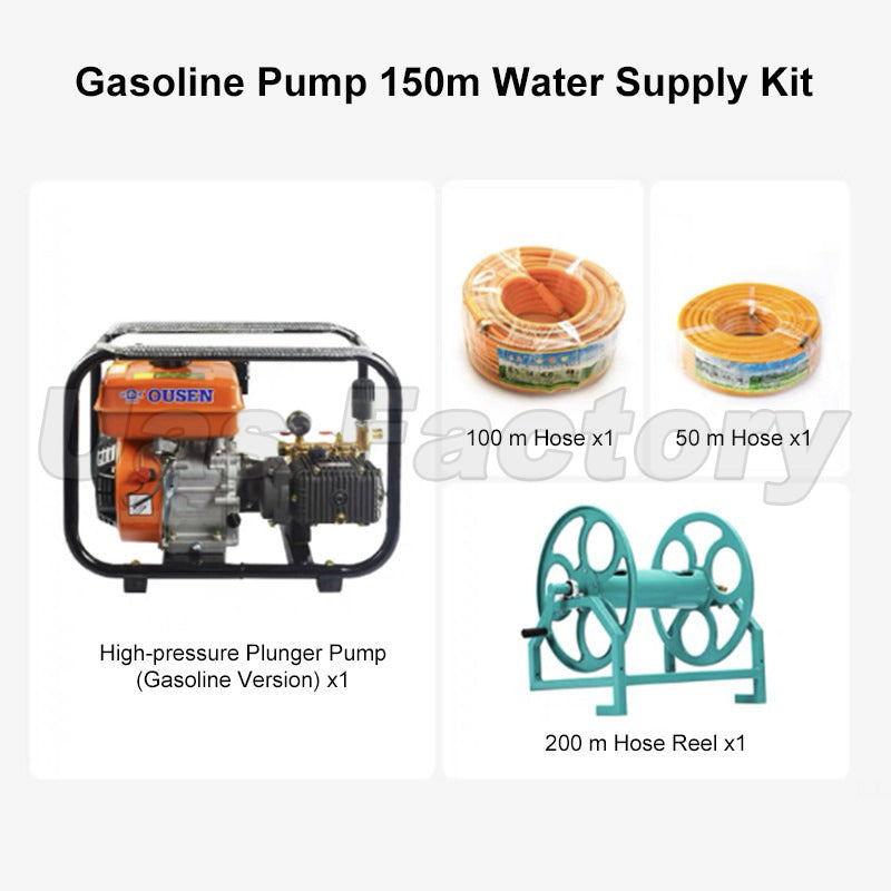 Water Supply Kits and Accessories for SolarGlide X7-120 Solar Panel Cleaning Robot