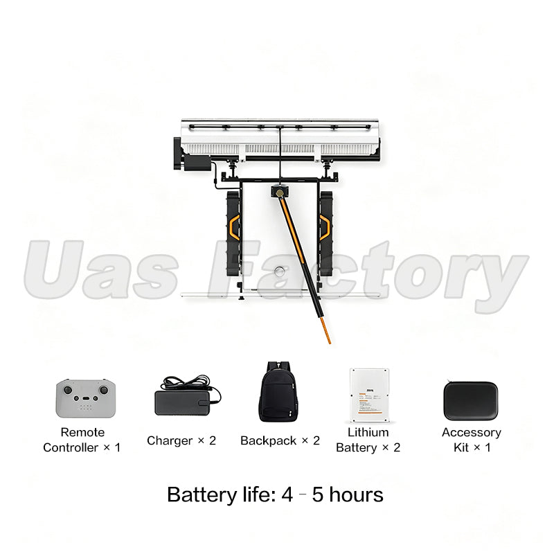Solar Panel Cleaning Robot SolarGlide X7-120 Crawler-Type Remote-Controlled