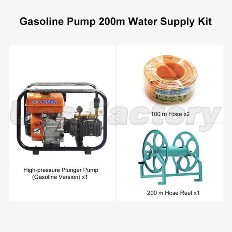 Water Supply Kits and Accessories for SolarGlide X7-120 Solar Panel Cleaning Robot