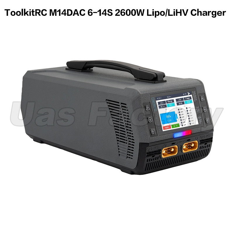 ToolkitRC M14DAC 6-14S 2600W Lipo/LiHV Charger