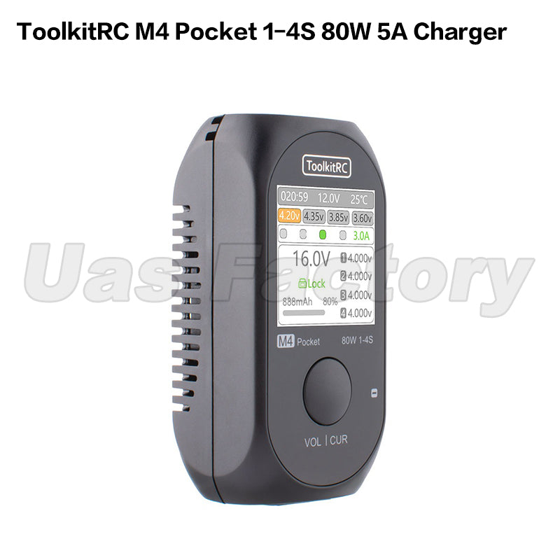 ToolkitRC M4 Pocket 1-4S 80W 5A Charger
