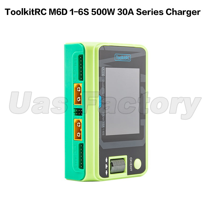 ToolkitRC M6D 1-6S 500W 30A Series Charger