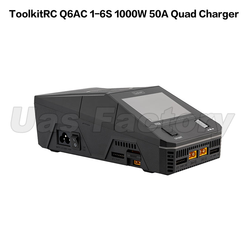 ToolkitRC Q6AC 1-6S 1000W 50A Quad Charger
