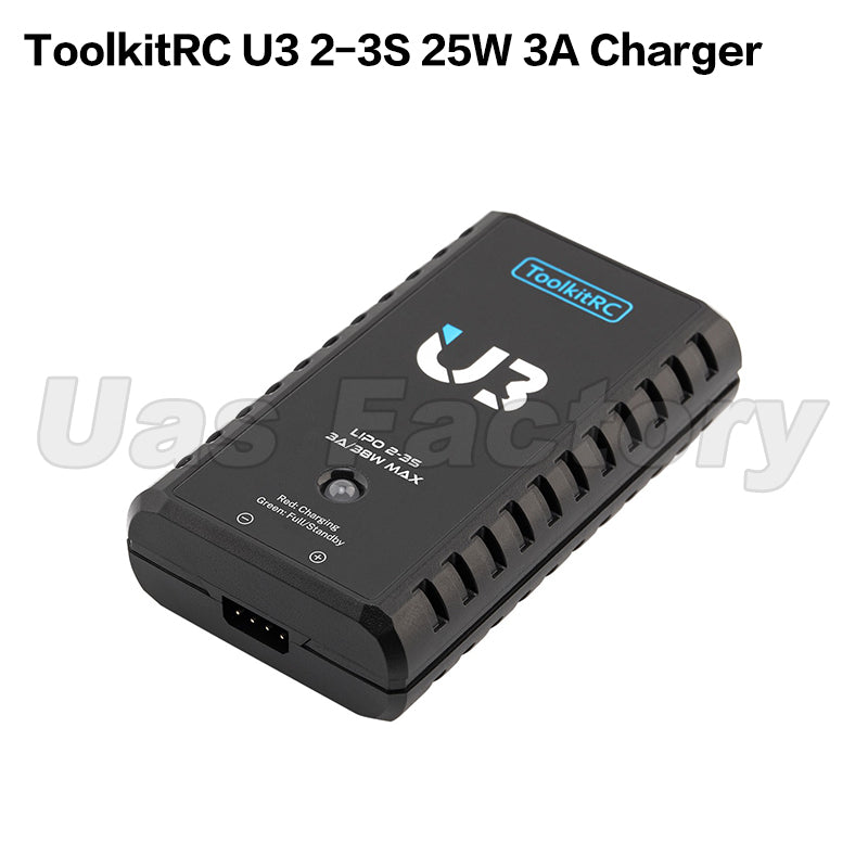 ToolkitRC U3 2-3S 25W 3A Charger