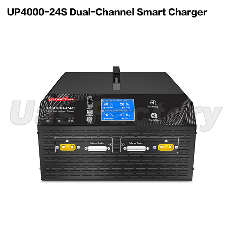 UP4000-24S Dual-Channel Smart Charger