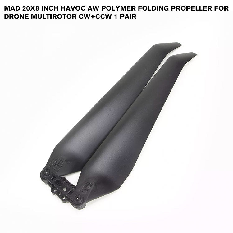 20x8 Inch HAVOC AW Polymer Folding Propeller For Drone Multirotor CW+CCW 1 Pair