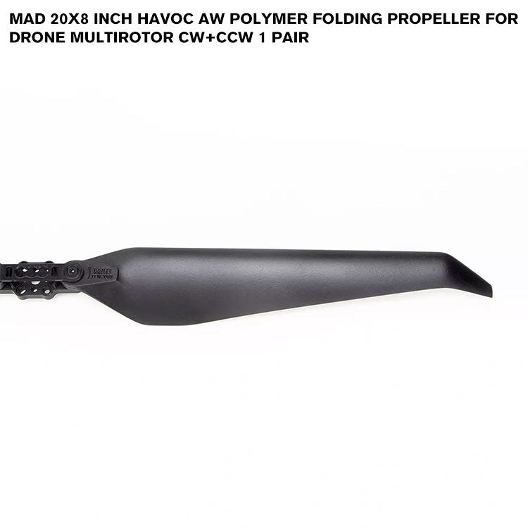 20x8 Inch HAVOC AW Polymer Folding Propeller For Drone Multirotor CW+CCW 1 Pair