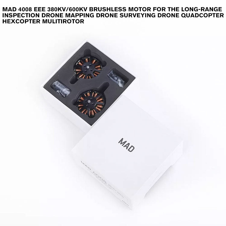 MAD 4008 EEE Brushless Motor For The Long-Range Inspection Drone Mapping Drone Surveying Drone Quadcopter Hexcopter Mulitirotor