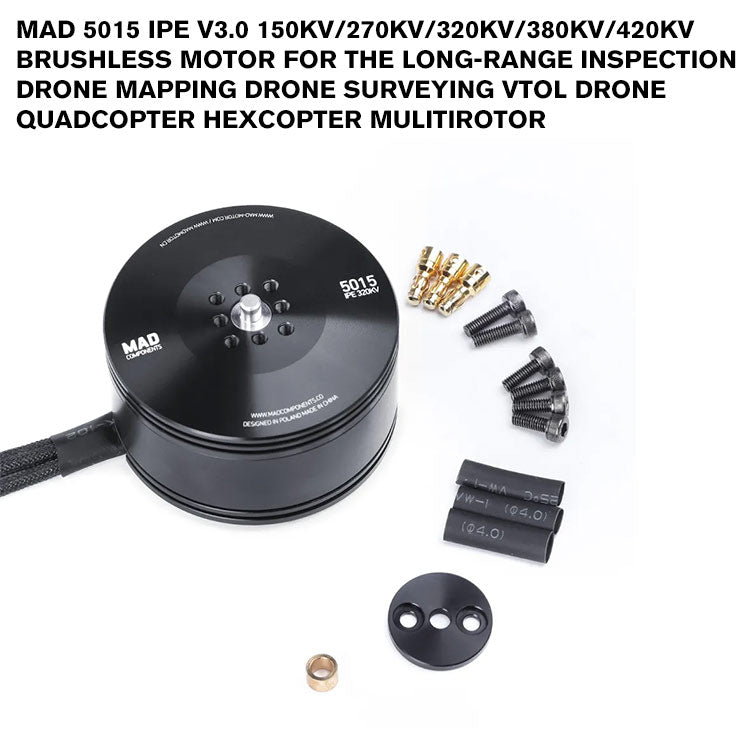 MAD 5015 IPE V3.0 Brushless Motor For The Long-Range Inspection Drone Mapping Drone Surveying VTOL Drone Quadcopter Hexcopter Mulitirotor