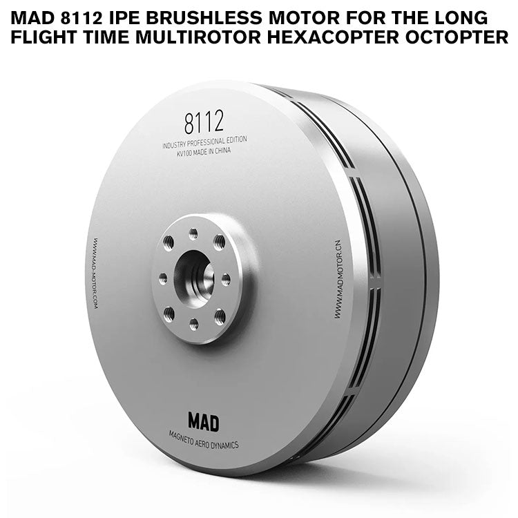 MAD 8112 IPE Brushless Motor For The Long Flight Time Multirotor Hexacopter Octopter