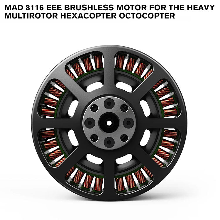 MAD 8118 EEE Brushless Motor For The Long Flight Time Multirotor Hexacopter Octocopter