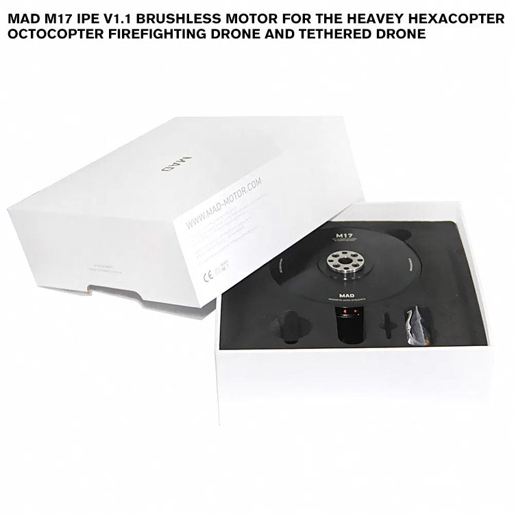 MAD M17 IPE V1.1 Brushless Motor For The Heavey Hexacopter Octocopter Firefighting Drone And Tethered Drone