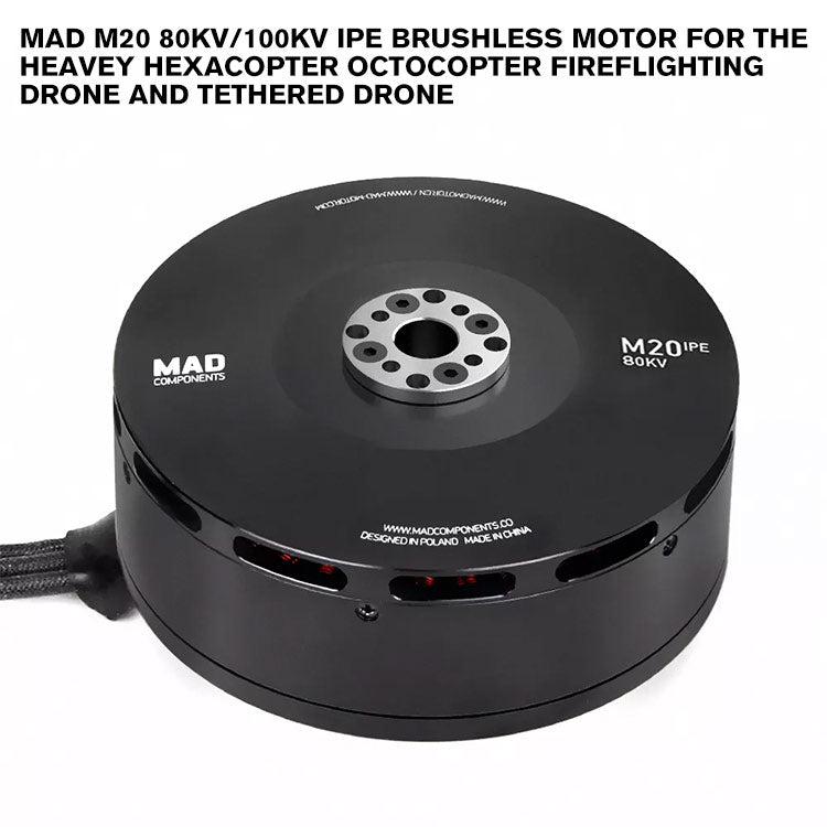 MAD M20 IPE Brushless Motor For The Heavey Hexacopter Octocopter Fireflighting Drone And Tethered Drone