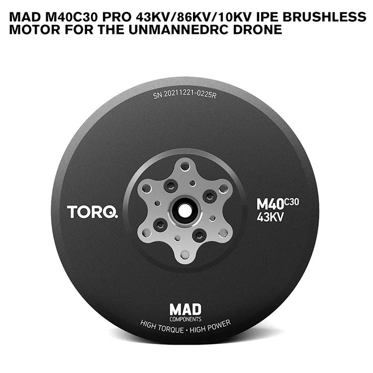 MAD M40C30 PRO IPE Brushless Motor For The Unmannedrc Drone