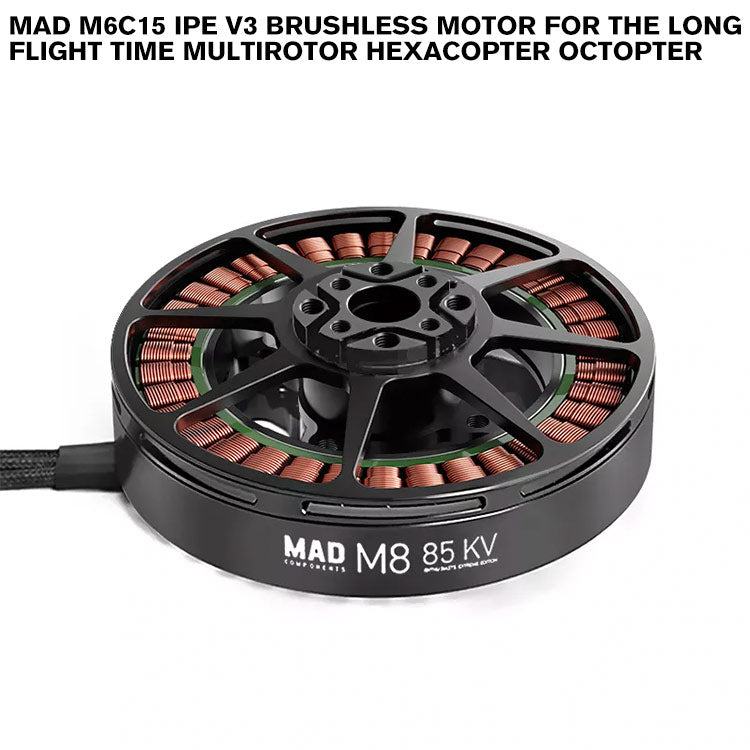 MAD M8C08 EEE V3 Brushless Motor For The Long Flight Time Multirotor Hexacopter Octopter