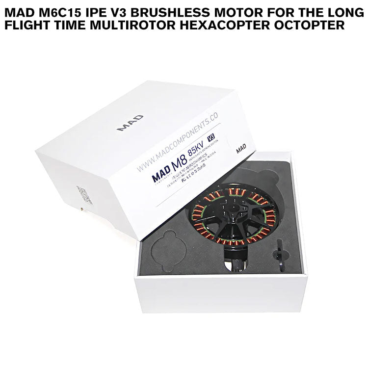 MAD M8C08 EEE V3 Brushless Motor For The Long Flight Time Multirotor Hexacopter Octopter