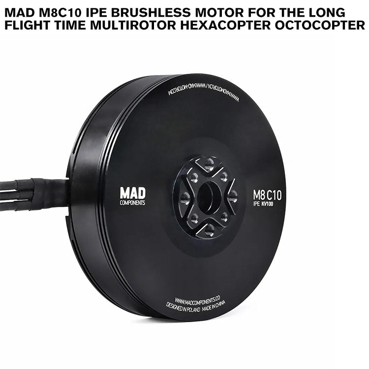 MAD M8C10 IPE Brushless Motor For The Long Flight Time Multirotor Hexacopter Octocopter