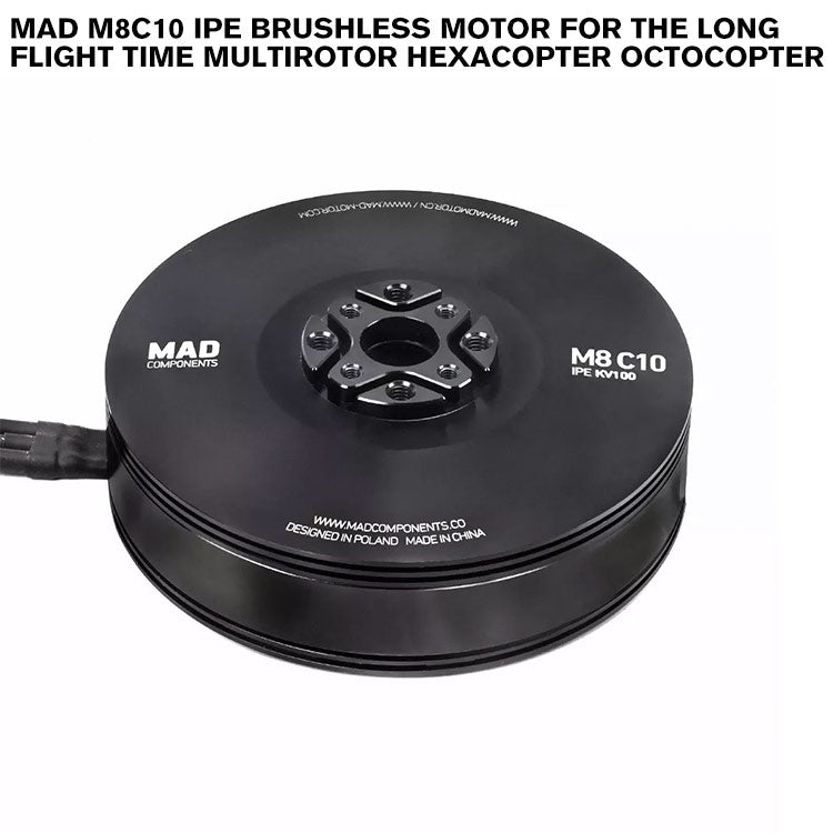 MAD M8C10 IPE Brushless Motor For The Long Flight Time Multirotor Hexacopter Octocopter