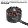 MAD VAX 5320 Brushless Motor With Thrust Beaing For RC VTOL Drone ,Airplane Aircraft ,Xclass Frame