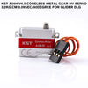 A08H V6.0 Coreless Metal Gear HV Servo 3.2kg.cm 0.09sec/60degree for Glider DLG