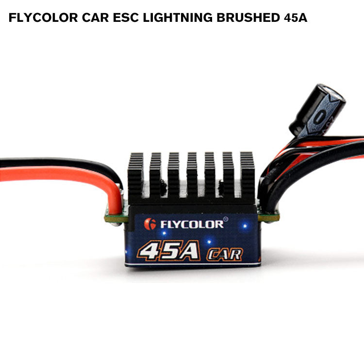 FLYCOLOR Car ESC Lightning Brushed 45A