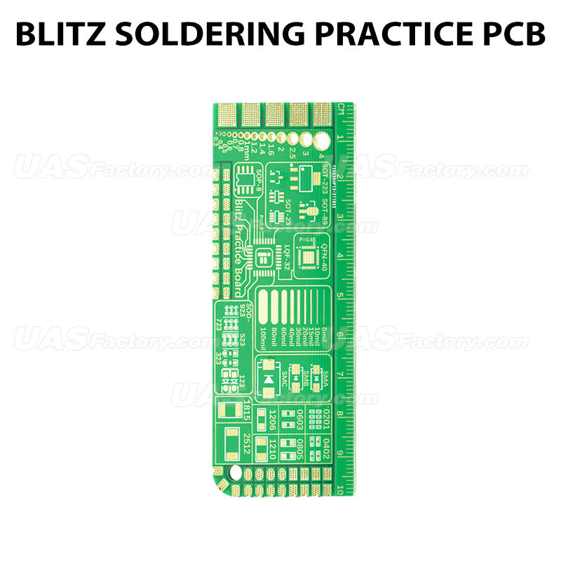 BLITZ Soldering Practice PCB