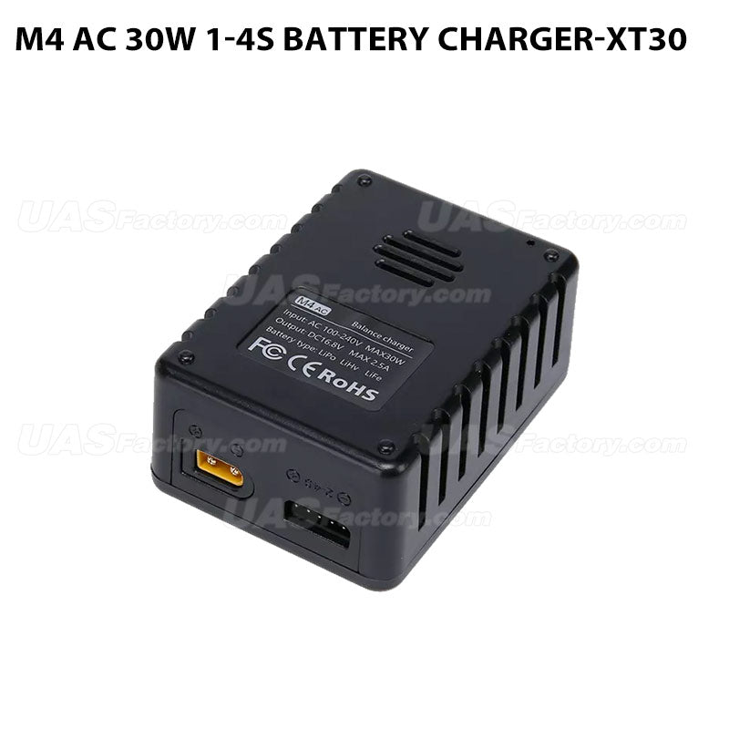 M4 AC 30W 1-4S Battery Charger-XT30