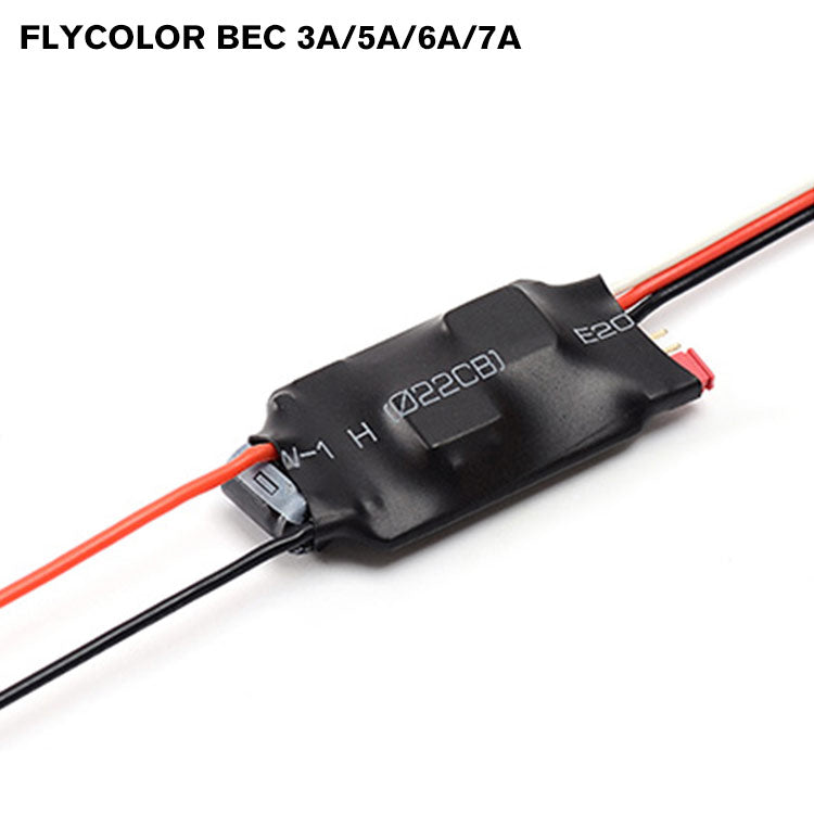 FLYCOLOR BEC 3A/5A/6A/7A RC model parts buck module support 6-12S LiPo battery elimination circuit for drone