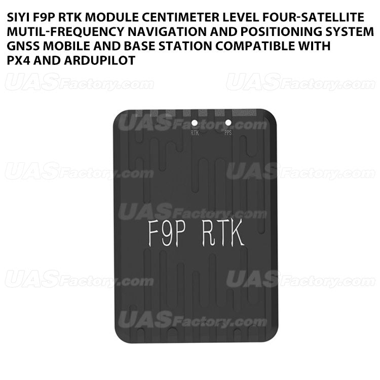 SIYI F9P RTK Module Centimeter Level Four-Satellite Mutil-Frequency Navigation and Positioning System GNSS Mobile and Base Station Compatible with PX4 and Ardupilot