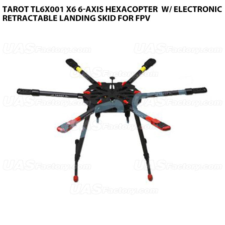 Tarot TL6X001 X6 6-Axis Hexacopter  w/ Electronic Retractable Landing Skid for FPV